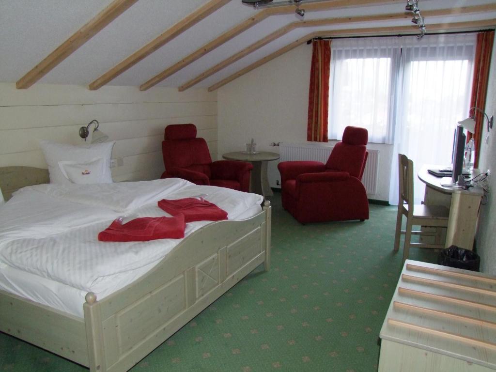 Hubertushof Hotel Garni Oberstaufen Quarto foto