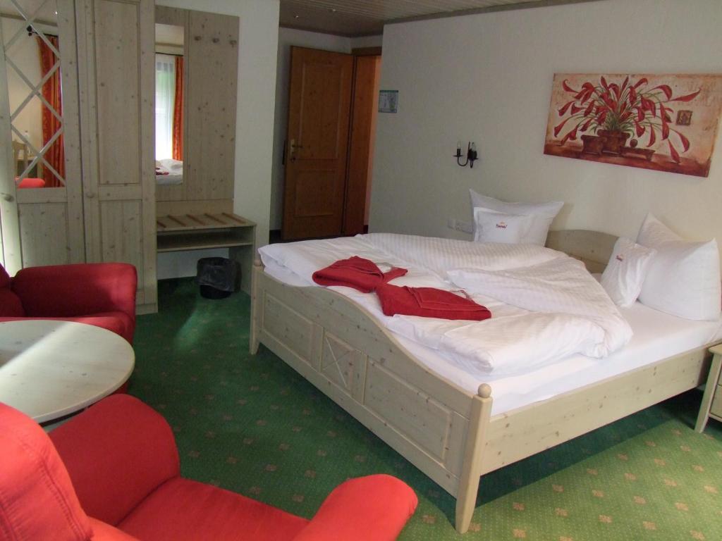 Hubertushof Hotel Garni Oberstaufen Quarto foto